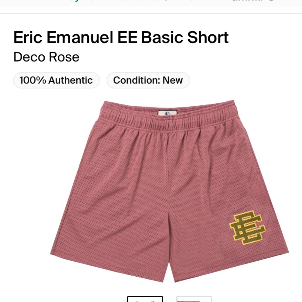 Deco Rose Eric Emanuel shorts